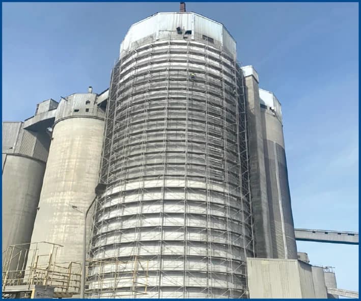 Silo Güçlendirme İmalatlarında Harici Ardgerme Uygulamaları Resim 2